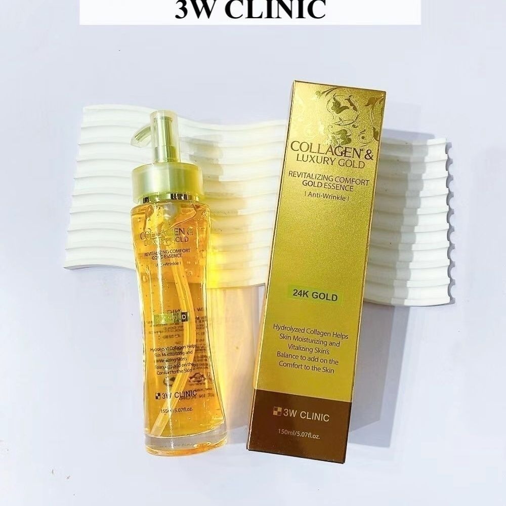 3WCLINIC Collagen & Luxury Gol - Luxury Skincare In Korea review and price
